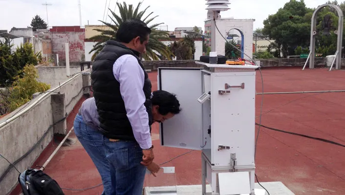 Técnicos de Pidasa durante una sesión de capacitación.